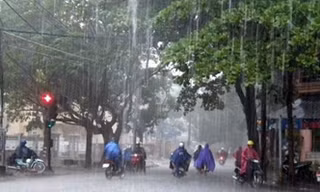 Bắc Bộ mưa lớn diện rộng kéo dài hết ngày 17/7