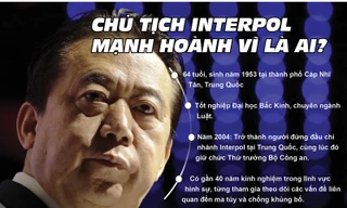 [Infographics] Chủ tịch Interpol Mạnh Hoành Vĩ là ai?