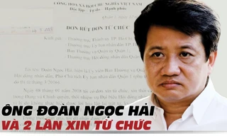 Ông Đoàn Ngọc Hải và hai lần xin từ chức