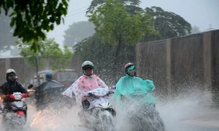 Bão số 3: Hà Nội mưa dông, khả năng xảy ra tố, lốc