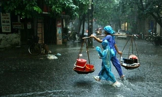 Miền Bắc hanh khô, Trung Bộ mưa trên diện rộng