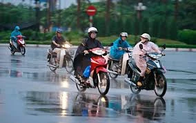 Bắc Bộ có mưa rào và dông rải rác