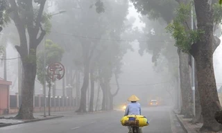 Miền Bắc nhiều mây, đêm và sáng sương mù trước khi đón rét đậm