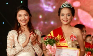 Nữ sinh ĐH Văn hoá trở thành Hoa khôi ImissThăng Long