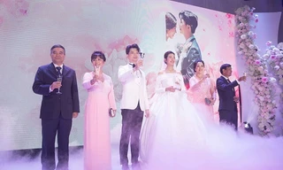 Đám cưới Á hậu Thúy Vân: Những khoảnh khắc đẹp của đôi trai tài gái sắc