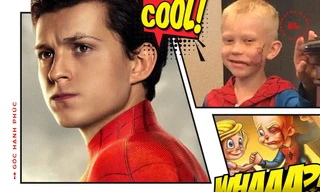 Tom Holland mời cậu bé bị chó cắn vì cứu em gái đến phim trường “Spider-Man 3”