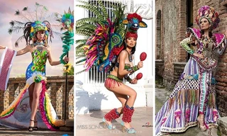 Choáng ngợp trước trang phục truyền thống lộng lẫy của các thí sinh Hoa hậu Mexico 2020