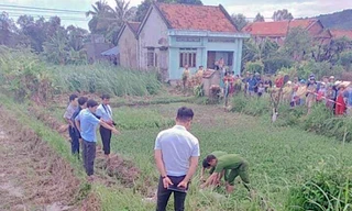 Hiện trường vụ việc - ảnh Văn Tài 