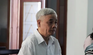 Bị cáo Lê Văn Phước, nguyên Chánh án TAND tỉnh Phú Yên - ảnh Văn Tài 