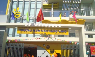 Trường mầm non nơi cô Th. giảng dạy. Ảnh: FB