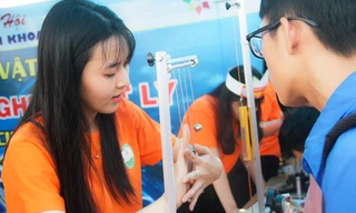 Giải thích hiện tượng cộng hưởng con lắc đơn. Ảnh: Tr.Định