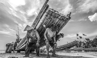 “Tháng Tám trời thổi gió nồm/ Tháng ba đông bắc có làm không ăn” (ảnh chụp tại xã Hoằng Trường, huyện Hoằng Hóa, Thanh Hóa)