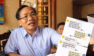 Ông Trần Minh Điệp, Trưởng phòng GD-ĐT Trà Bồng (Ảnh: Báo Pháp luật TP.HCM)
