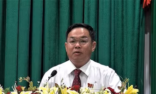 Ông Nguyễn Bá Hùng, Chủ tịch UBND huyện Long Điền. Ảnh: Báo Bà Rịa-Vũng Tàu.