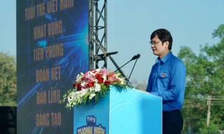 Bí thư thứ nhất T.Ư Đoàn Bùi Quang Huy: Tháng Thanh niên trở thành điểm nhấn trong xã hội