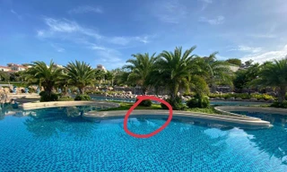 Công an giám định hiện trường vụ cháu bé người Nhật tử vong tại hồ bơi khu resort 