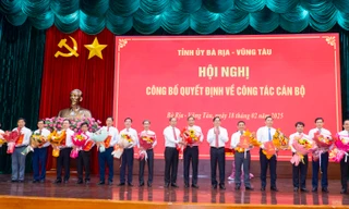 Bà Rịa - Vũng Tàu điều động, bổ nhiệm nhiều cán bộ chủ chốt