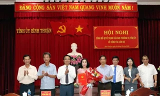 Tỉnh ủy Bình Thuận điều động, bổ nhiệm nhiều cán bộ chủ chốt
