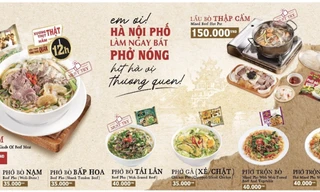 Ra mắt quán phở ăn liền Đệ Nhất tại Hà Nội 
