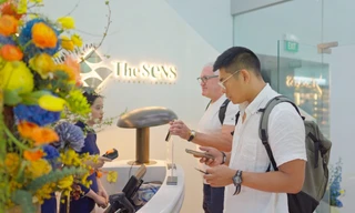 Khắc họa 'khoảnh khắc hừng đông' ở sân bay Phú Quốc