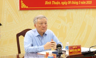 Đoàn kiểm tra của Bộ Chính trị làm việc tại Bình Thuận