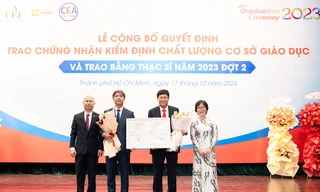 UEF nhận chứng nhận kiểm định chất lượng cơ sở giáo dục chu kỳ 2