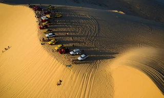 Khu du lịch Bàu Trắng hút khách nhờ 'Lật mặt 8'