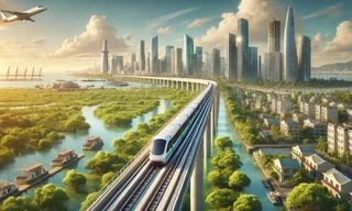 Trình phương án đường sắt đô thị nối trung tâm TPHCM với Cần Giờ