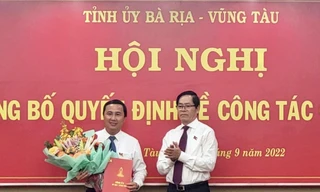 Ông Lê Hoàng Hải giữ chức Phó Chủ tịch HĐND tỉnh Bà Rịa-Vũng Tàu