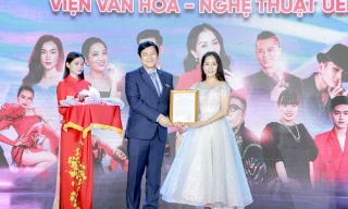 'Nữ hoàng Dancesport' Khánh Thi làm Viện trưởng Viện Văn hóa Nghệ thuật UEF