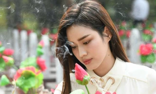 Đỗ Thị Hà, Ngọc Thảo dâng hương tưởng niệm tại Nghĩa trang liệt sĩ Trường Sơn