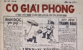 Hình ảnh những tờ báo cách mạng quý hiếm 