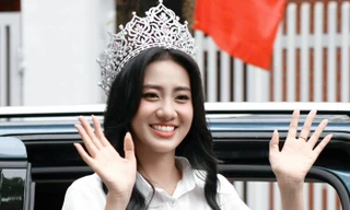 Hoa hậu Hà Trúc Linh và hai á hậu háo hức với nhiệm kỳ Rạng rỡ Việt Nam