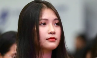 Vẻ ngọt ngào của nữ sinh Đại học Mở TPHCM tại ngày hội tuyển sinh Hoa hậu Việt Nam 2024