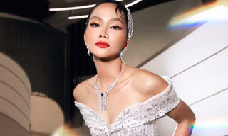 H’Hen Niê mặc váy cưới