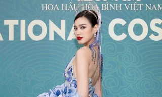 Hoa hậu Việt Nam Tiểu Vy, Đỗ Thị Hà gợi cảm trên thảm đỏ