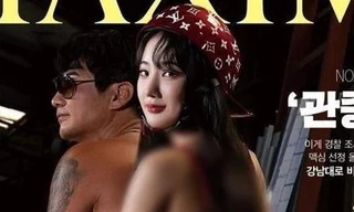 Nữ streamer mặc phản cảm lên bìa tạp chí