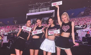 Mãn nhãn với sân khấu Mỹ Đình của BlackPink nhìn từ trên cao