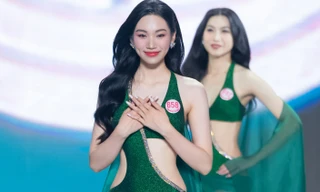 Video 41 thí sinh Hoa hậu Việt Nam diễn áo tắm 