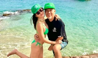 Showbiz 15/2: Nhạc sĩ Huy Tuấn đăng ảnh sexy của vợ kém 14 tuổi