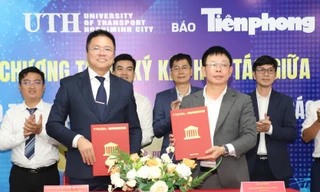 Báo Tiền Phong ký kết hợp tác với Đại học Giao thông vận tải TPHCM