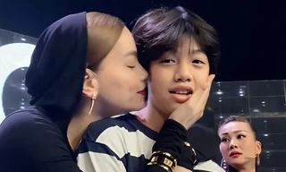 Con trai 14 tuổi cao gần 1,8 m của Hồ Ngọc Hà - Cường Đô La