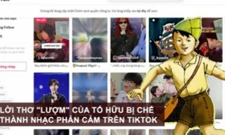 Bài thơ 'Lượm' bị chế lời phản cảm trên TikTok, khán giả phẫn nộ