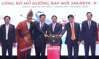 Thủ tướng chứng kiến lễ công bố mở đường bay thẳng đầu tiên Jakarta – Hà Nội