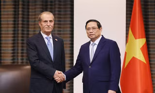 Thủ tướng tiếp lãnh đạo tập đoàn của Thổ Nhĩ Kỳ đang tham gia xây dựng sân bay Long Thành