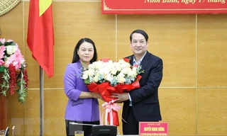 Ông Mai Văn Tuất điều hành Tỉnh ủy Ninh Bình