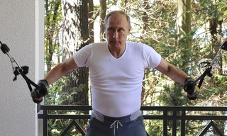 Tổng thống Nga Vladimir Putin là người yêu thích thể thao. Ảnh: Moscow Times.