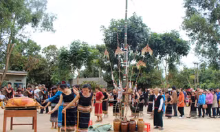Đặc sắc lễ mừng lúa mới của đồng bào Xê Đăng
