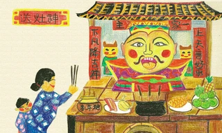 Người Trung Quốc và người Việt Nam đều có tục thờ cúng Táo quân. Ảnh: ETtoday.