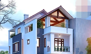 10 mẫu nhà ống 3 tầng có gác lửng đẹp mới lạ